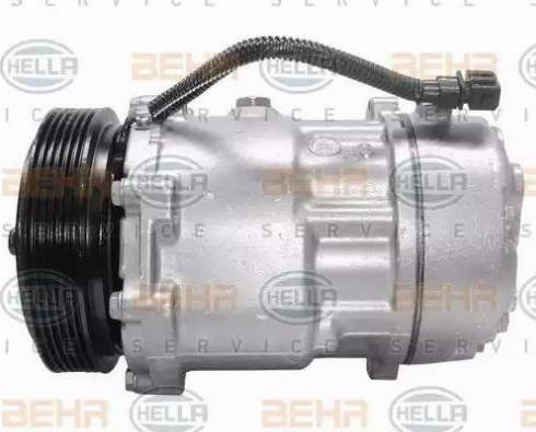 BEHR HELLA Service 8FK 351 127-931 - Kompresors, Gaisa kond. sistēma autospares.lv