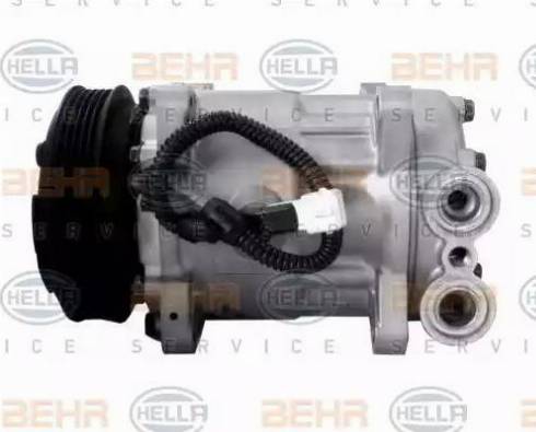 BEHR HELLA Service 8FK 351 127-041 - Kompresors, Gaisa kond. sistēma autospares.lv