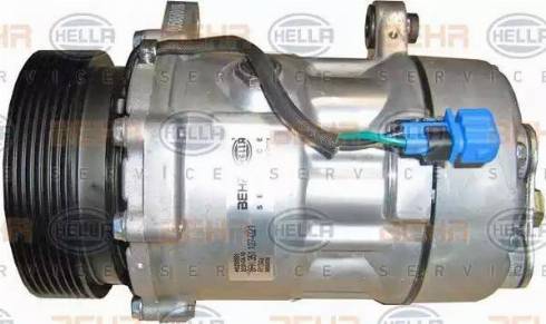 BEHR HELLA Service 8FK 351 127-021 - Compressor, air conditioning www.autospares.lv