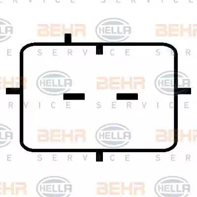 BEHR HELLA Service 8FK 351 127-871 - Kompresors, Gaisa kond. sistēma autospares.lv