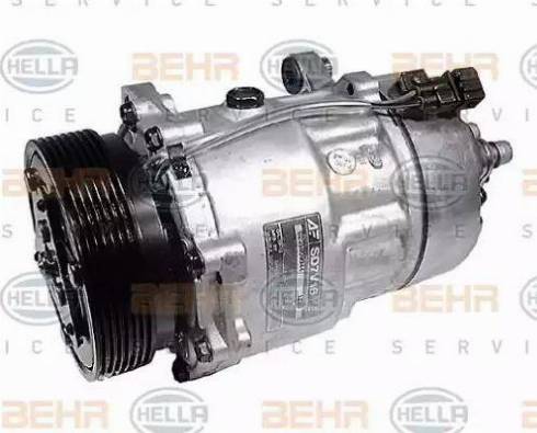 BEHR HELLA Service 8FK 351 127-351 - Kompresors, Gaisa kond. sistēma autospares.lv