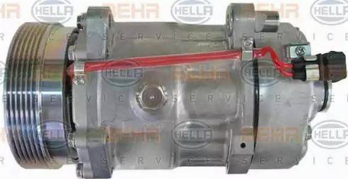 BEHR HELLA Service 8FK 351 127-331 - Kompresors, Gaisa kond. sistēma www.autospares.lv