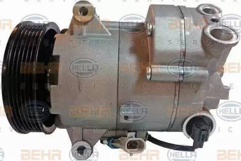 BEHR HELLA Service 8FK 351 340-741 - Compressor, air conditioning www.autospares.lv