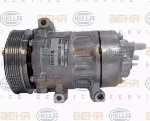 BEHR HELLA Service 8FK 351 316-061 - Kompresors, Gaisa kond. sistēma autospares.lv