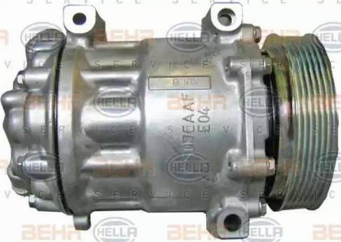 BEHR HELLA Service 8FK 351 316-101 - Kompresors, Gaisa kond. sistēma www.autospares.lv