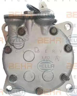 BEHR HELLA Service 8FK 351 316-821 - Kompresors, Gaisa kond. sistēma autospares.lv