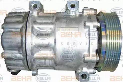 BEHR HELLA Service 8FK 351 316-371 - Kompresors, Gaisa kond. sistēma autospares.lv