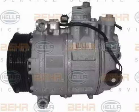 BEHR HELLA Service 8FK 351 316-291 - Kompresors, Gaisa kond. sistēma www.autospares.lv