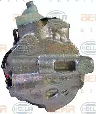 BEHR HELLA Service 8FK 351 316-271 - Kompresors, Gaisa kond. sistēma www.autospares.lv