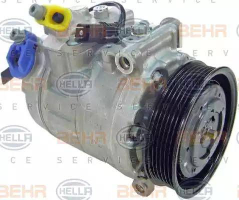 BEHR HELLA Service 8FK 351 334-481 - Kompresors, Gaisa kond. sistēma www.autospares.lv