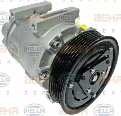 BEHR HELLA Service 8FK 351 334-691 - Kompresors, Gaisa kond. sistēma www.autospares.lv