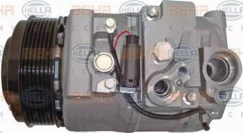 BEHR HELLA Service 8FK 351 322-911 - Compressor, air conditioning www.autospares.lv