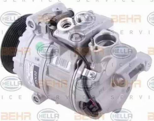 BEHR HELLA Service 8FK 351 322-411 - Compressor, air conditioning www.autospares.lv