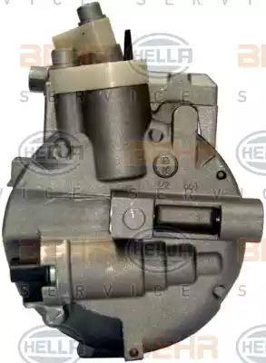 BEHR HELLA Service 8FK 351 322-121 - Compressor, air conditioning www.autospares.lv