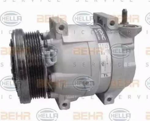 BEHR HELLA Service 8FK 351 273-351 - Kompresors, Gaisa kond. sistēma autospares.lv