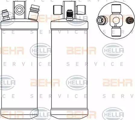 BEHR HELLA Service 8FT 351 192-791 - Sausinātājs, Kondicionieris www.autospares.lv