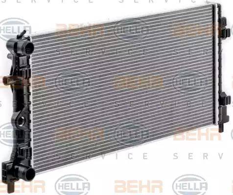 BEHR HELLA Service 8MK 376 902-011 - Radiators, Motora dzesēšanas sistēma www.autospares.lv