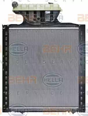 BEHR HELLA Service 8MK 376 756-021 - Radiators, Motora dzesēšanas sistēma www.autospares.lv