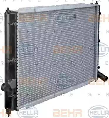 BEHR HELLA Service 8MK 376 713-631 - Radiators, Motora dzesēšanas sistēma autospares.lv