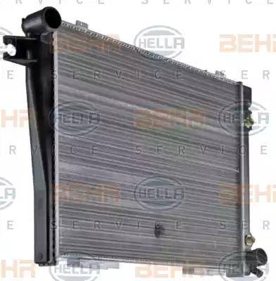 BEHR HELLA Service 8MK 376 713-161 - Radiators, Motora dzesēšanas sistēma autospares.lv