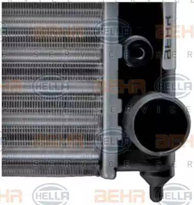 BEHR HELLA Service 8MK 376 713-301 - Radiators, Motora dzesēšanas sistēma autospares.lv