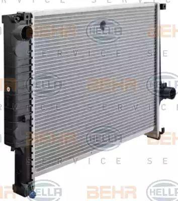 BEHR HELLA Service 8MK 376 712-211 - Radiators, Motora dzesēšanas sistēma www.autospares.lv