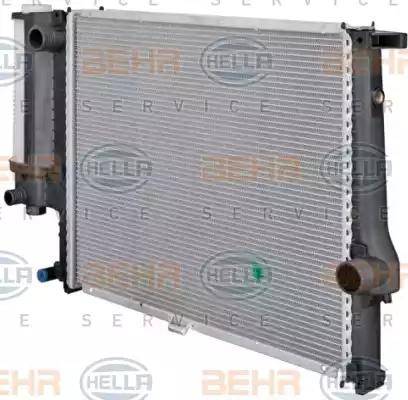 BEHR HELLA Service 8MK 376 712-221 - Radiators, Motora dzesēšanas sistēma www.autospares.lv