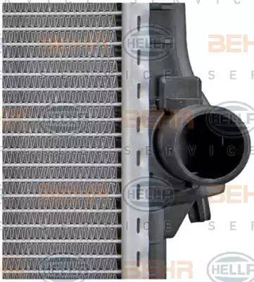 BEHR HELLA Service 8MK 376 712-221 - Radiators, Motora dzesēšanas sistēma www.autospares.lv