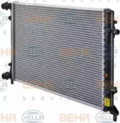 BEHR HELLA Service 8MK 376 781-091 - Radiators, Motora dzesēšanas sistēma www.autospares.lv