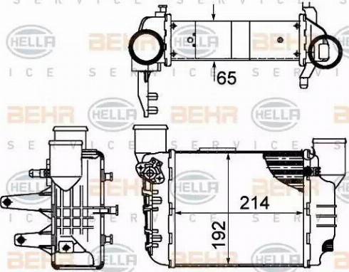 BEHR HELLA Service 8ML 376 899-061 - Starpdzesētājs www.autospares.lv