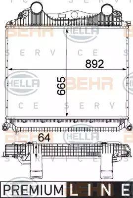 BEHR HELLA Service 8ML 376 724-381 - Starpdzesētājs www.autospares.lv