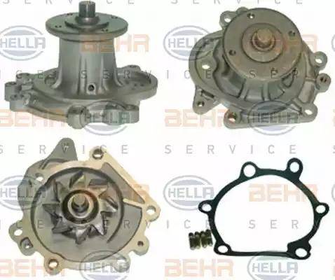 BEHR HELLA Service 8MP 376 804-541 - Ūdenssūknis www.autospares.lv