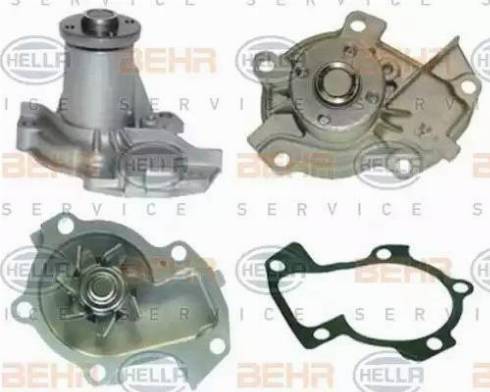 BEHR HELLA Service 8MP 376 804-571 - Водяной насос www.autospares.lv