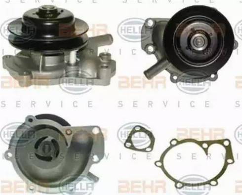 BEHR HELLA Service 8MP 376 804-011 - Водяной насос www.autospares.lv