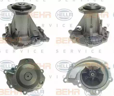 BEHR HELLA Service 8MP 376 804-741 - Водяной насос www.autospares.lv