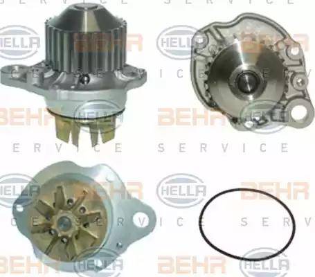 BEHR HELLA Service 8MP 376 805-091 - Ūdenssūknis autospares.lv