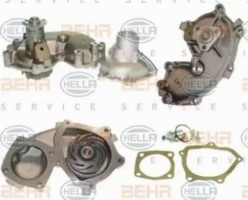 BEHR HELLA Service 8MP 376 806-511 - Водяной насос www.autospares.lv