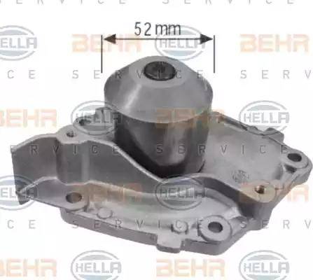 BEHR HELLA Service 8MP 376 800-504 - Ūdenssūknis www.autospares.lv