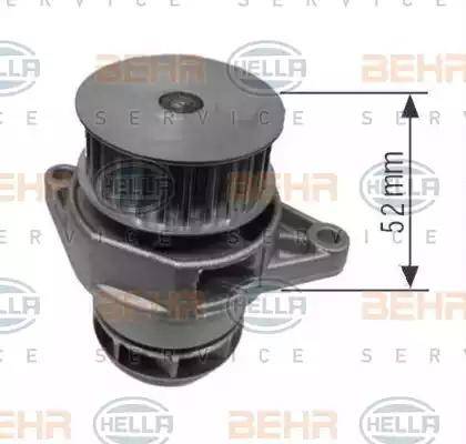 BEHR HELLA Service 8MP 376 800-064 - Водяной насос www.autospares.lv