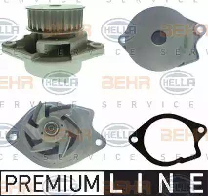 BEHR HELLA Service 8MP 376 800-031 - Водяной насос www.autospares.lv