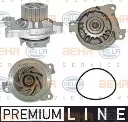 BEHR HELLA Service 8MP 376 800-141 - Water Pump www.autospares.lv