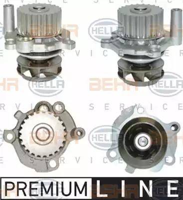 BEHR HELLA Service 8MP 376 800-111 - Water Pump www.autospares.lv