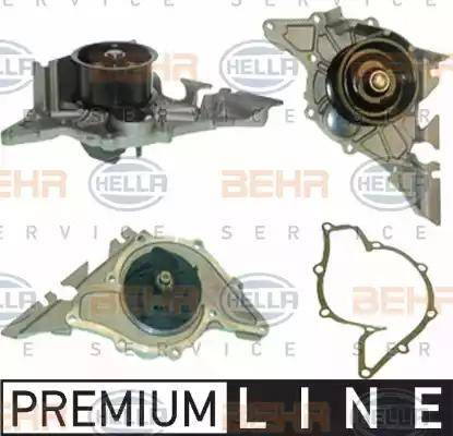 BEHR HELLA Service 8MP 376 801-441 - Ūdenssūknis www.autospares.lv