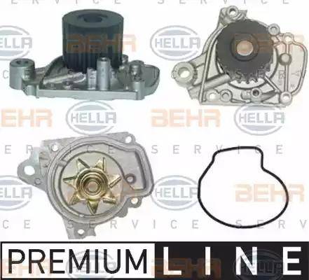 BEHR HELLA Service 8MP 376 801-481 - Водяной насос www.autospares.lv