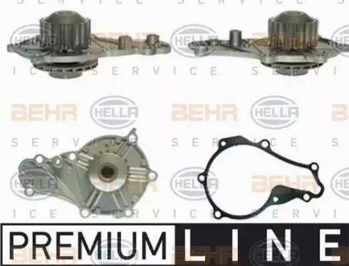 BEHR HELLA Service 8MP 376 801-121 - Water Pump www.autospares.lv