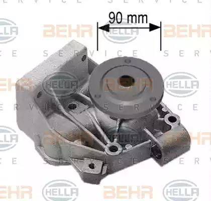 BEHR HELLA Service 8MP 376 801-254 - Водяной насос www.autospares.lv