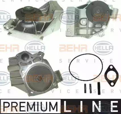 BEHR HELLA Service 8MP 376 801-251 - Водяной насос www.autospares.lv