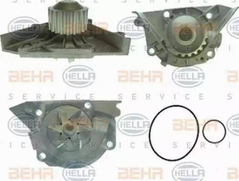 BEHR HELLA Service 8MP 376 808-061 - Ūdenssūknis autospares.lv