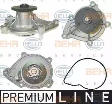 BEHR HELLA Service 8MP 376 803-251 - Water Pump www.autospares.lv