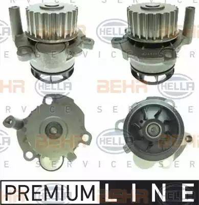 BEHR HELLA Service 8MP 376 802-471 - Водяной насос www.autospares.lv